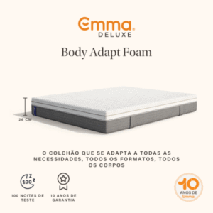 colchão emma body adapt
