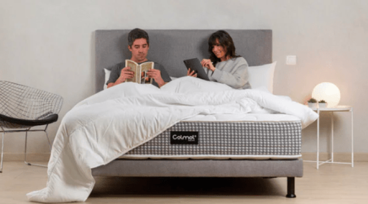 edredon nordico colchão colmol