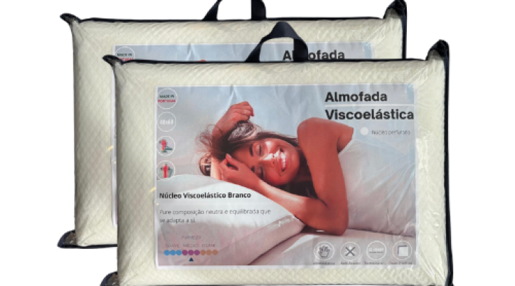 pack almofadas viscoelástico